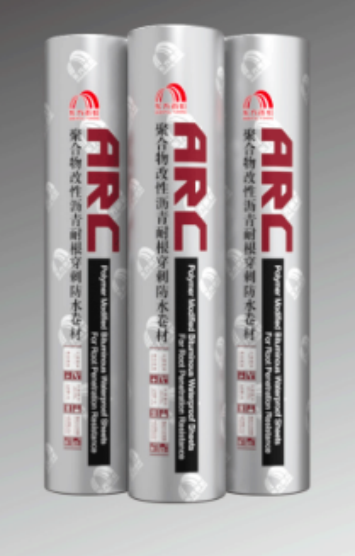 SBS MODIFIED BITUMINOIUS TORCH APPLIED WATERPROOFING MEMBRANES TYPE II 4MM THICKNESS